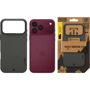Tactical MagForce Velvet Smoothie 2.0 Cover case for iPhone 18 Pro, gray 6