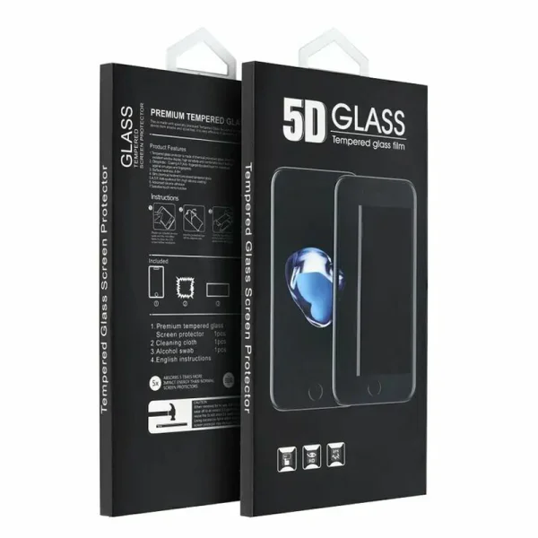Стъклен Протектор 5D Full Glue PRIVACY за iPhone 18 Pro Max, черен 3
