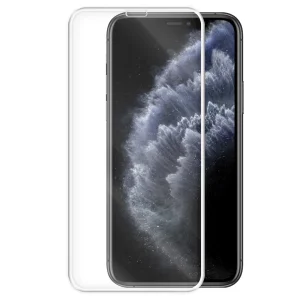 Стъклен протектор 5D Full Glue за Iphone X / Xs / 11 Pro, Бял