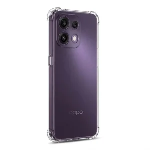 Калъф Techsuit Shockproof Clear Silicone за Oppo Reno16 F / Reno16 FS, прозрачен 3