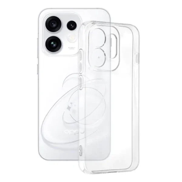 Калъф Гръб Techsuit Clear Silicone за Oppo Reno16, прозрачен 1
