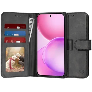 Калъф Тефтер Techsuit Diary Book за Oppo Reno16 / Reno16 Pro, черен