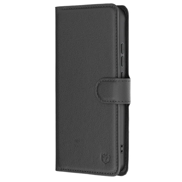 Калъф тефтер Techsuit Leather Folio за Oppo Reno16 F / Reno16 FS, черен 4