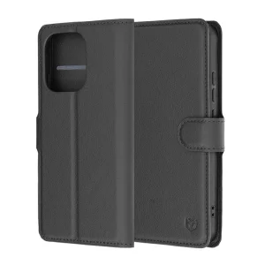 Калъф тефтер Techsuit Leather Folio за Oppo Reno16 F / Reno16 FS, черен 6