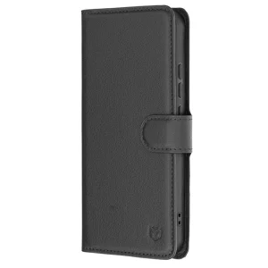 Калъф тефтер Techsuit Leather Folio за Oppo Reno16 F / Reno16 FS, черен 4