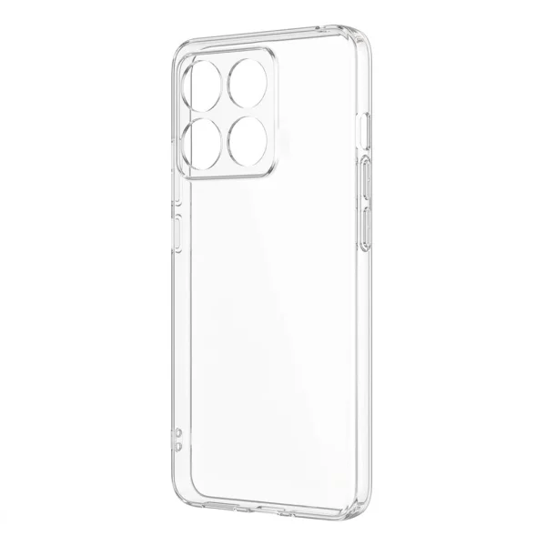 Калъф Techsuit Clear Silicone за Motorola Edge 70 Max, прозрачен 2