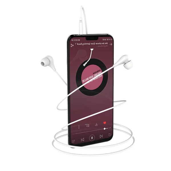 Слушалки с микрофон BOROFONE Milo BM24, Бял 3