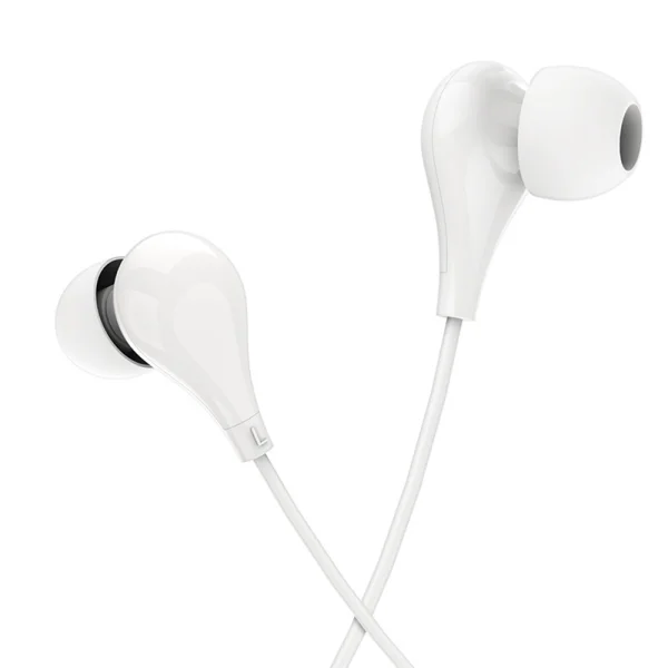 Слушалки с микрофон BOROFONE Milo BM24, Бял 4