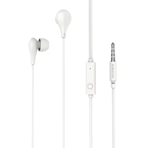 Слушалки с микрофон BOROFONE Milo BM24, Бял