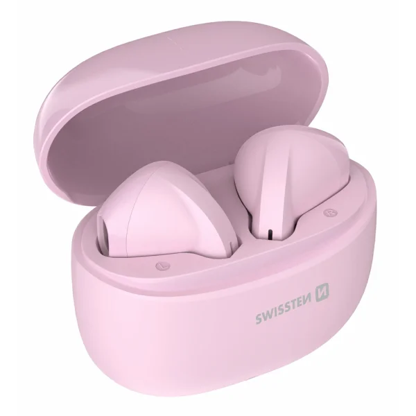 TWS SWISSTEN Mini Tune Earphones, pink 5