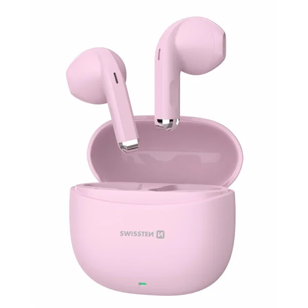 TWS SWISSTEN Mini Tune Earphones, pink 4