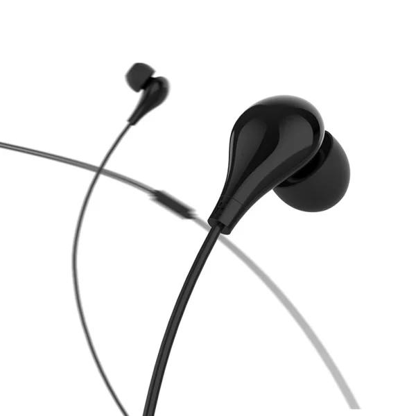 In-ear headphones with microphone BOROFONE Milo BM24, Black 3