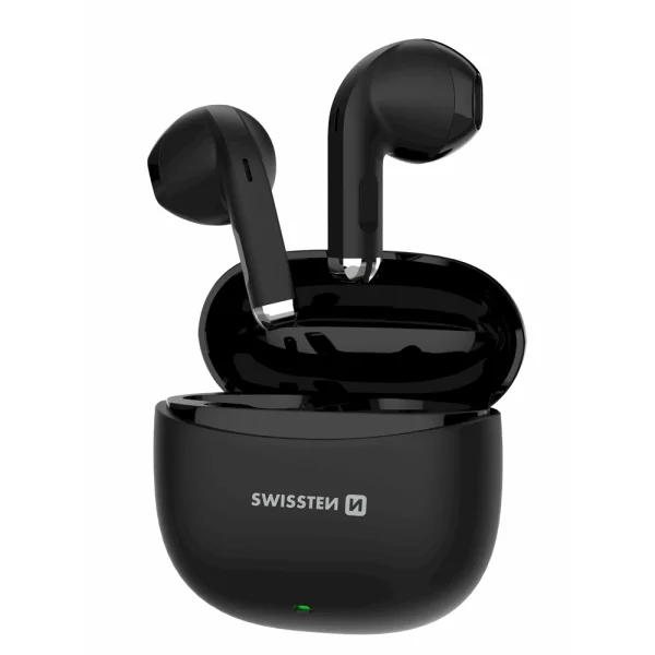 TWS SWISSTEN Mini Tune Earphones, black 4