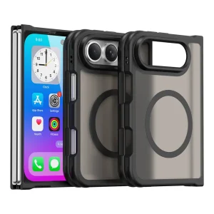 Калъф Techsuit HaloFrost II, съвместим с MagSafe за iPhone Duo, черен
