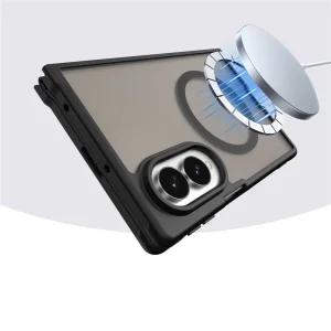 Калъф Techsuit HaloFrost II, съвместим с MagSafe за iPhone Duo, черен 3