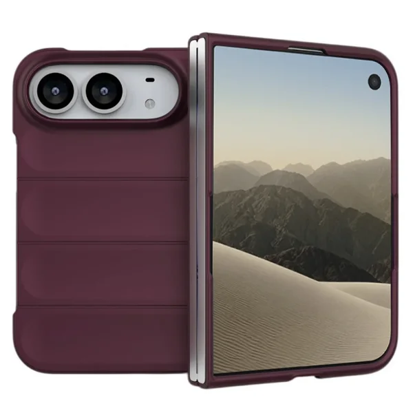 Калъф Techsuit Magic Shield за iPhone Duo, бордо 1