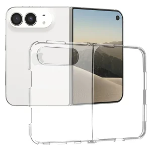 Techsuit Clear Silicone Case for iPhone Duo, transparent