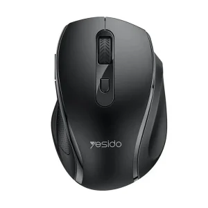 Wireless mouse Yesido KB45, 2.4G Connection, 800 / 1200 / 1600 DPI, Low Noise, black