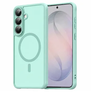 Techsuit HaloFrost II case, MagSafe compatible for Samsung Galaxy S26 FE, green