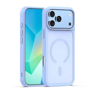 Калъф Mag Matt big hole за iPhone 18 Pro, светло син