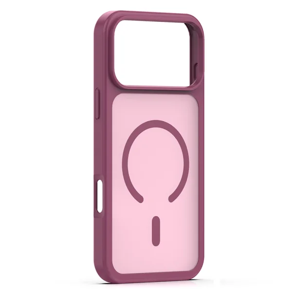 Калъф Mag Matt big hole за iPhone 18 Pro, пурпурен 3