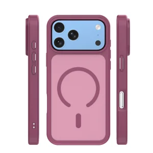 Калъф Mag Matt big hole за iPhone 18 Pro, пурпурен 2