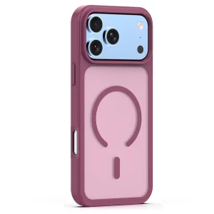 Калъф Mag Matt big hole за iPhone 18 Pro, пурпурен 4