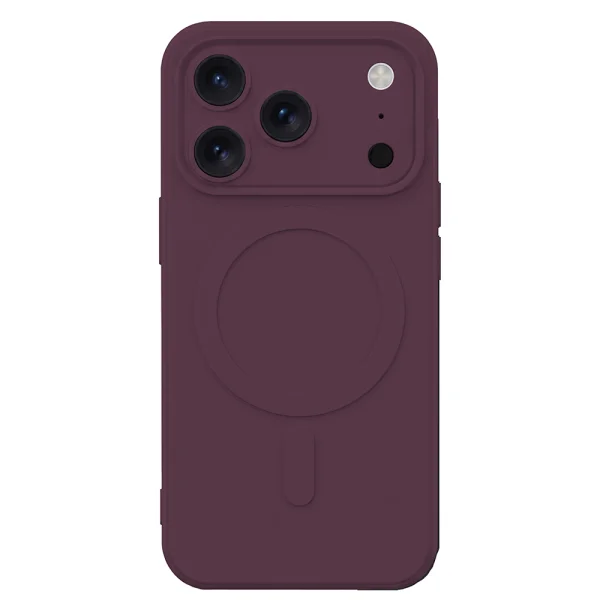 Case Simple Color Mag for 18 Pro, dark red 2