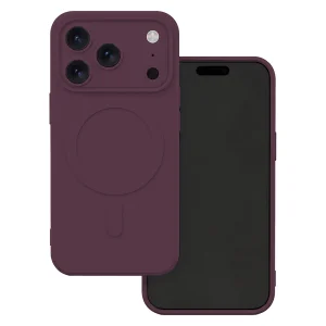 Case Simple Color Mag for 18 Pro, dark red