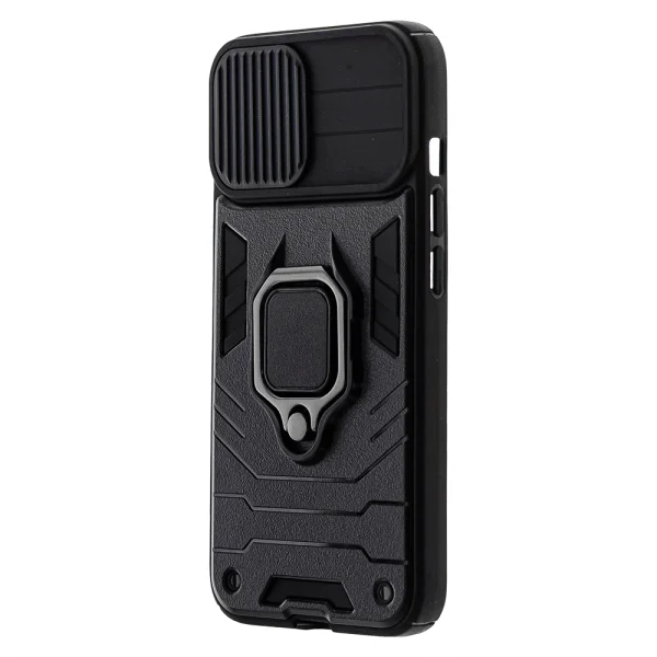 Удароустойчив калъф Ring Lens за iPhone 13 Pro, Черен 2