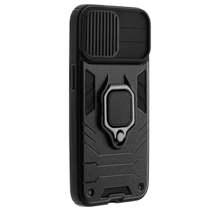 Удароустойчив калъф Ring Lens за iPhone 13 Pro, Черен 3