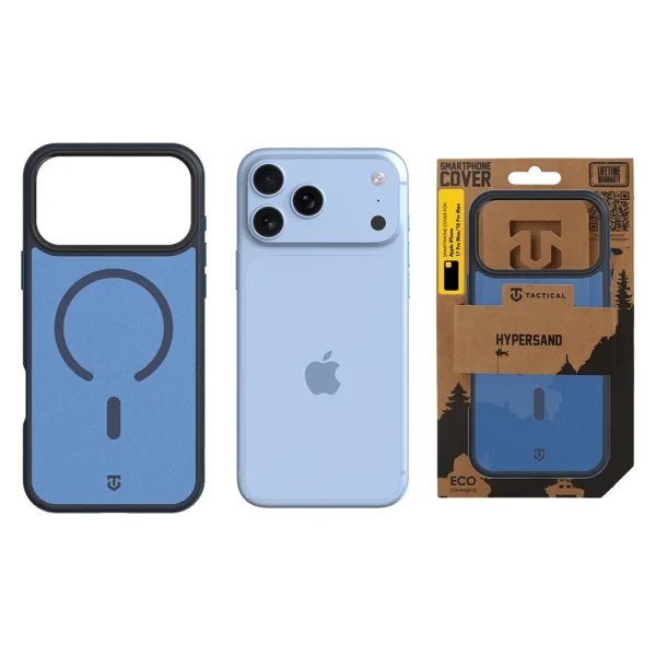Калъф Tactical MagForce, съвместим с Magsafe Hypersand Cover за iPhone 18 Pro Max, тъмно син 4
