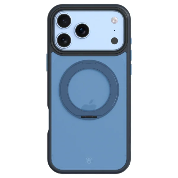 Калъф Tactical MagForce, съвместим с Magsafe Hyperstand Cover за iPhone 18 Pro Max, тъмно син 3