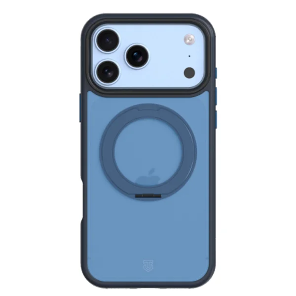 Калъф Tactical MagForce, съвместим с Magsafe Hyperstand Cover за iPhone 18 Pro, тъмно син 3