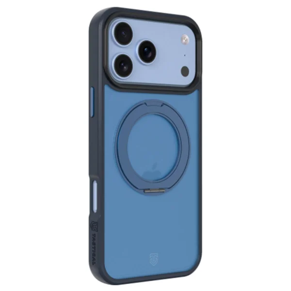 Калъф Tactical MagForce, съвместим с Magsafe Hyperstand Cover за iPhone 18 Pro, тъмно син 2