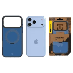 Калъф Tactical MagForce, съвместим с Magsafe Hyperstand Cover за iPhone 18 Pro, тъмно син 5