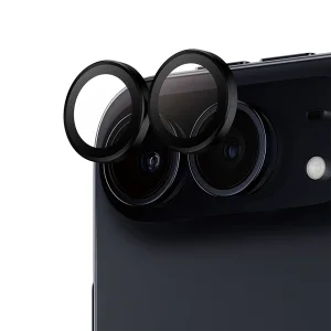 Стъклен Протектор за камера PanzerGlass за iPhone Duo, Hoops, черен