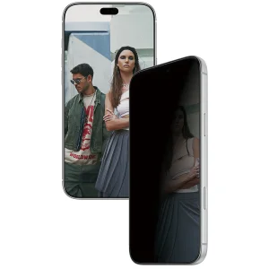 Стъклен Протектор SAFE за iPhone 18 Pro Max, 2-Way Privacy, Ultra-Wide Fit m. EasyAligner, черен
