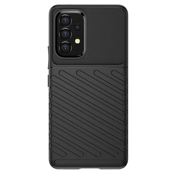 Силиконов калъф Thunder за Samsung Galaxy A53 5G, Черен 1