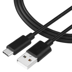 Кабел Tactical Smooth Thread, USB-A/USB-C, 1m, черен