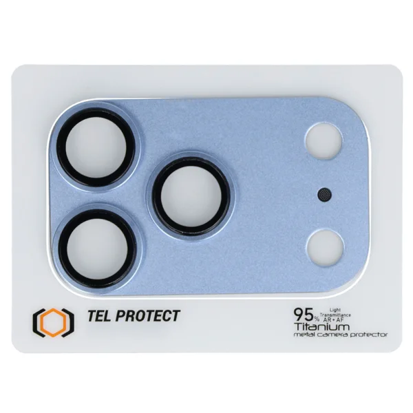 Tel Protect Glass Camera Protector for iPhone 18 Pro, blue 2