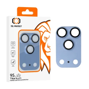 Tel Protect Camera Glass Protector for iPhone 18 Pro Max, blue