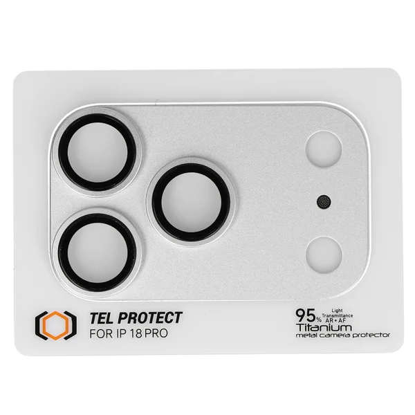 Tel Protect Camera Glass Protector for iPhone 18 Pro Max, silver 2