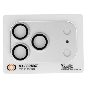 Tel Protect Camera Glass Protector for iPhone 18 Pro, silver 2