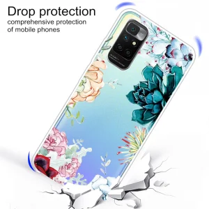 Силиконов калъф за Xiaomi Redmi Note 11 4G, Цветни мотиви 3