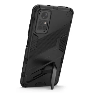 Удароустойчив калъф Hybrid Design за Xiaomi Redmi Note 11 4G, Черен 4