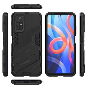 Удароустойчив калъф Hybrid Design за Xiaomi Redmi Note 11 4G, Черен 6