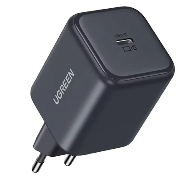Charger Ugreen X524, 220V, 1xUSB-C, 45W, GaN mini, black 1