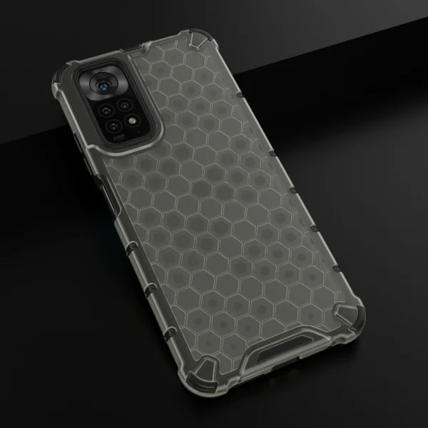 Удароустойчив Калъф Shock Absorber за Xiaomi Redmi Note 11 4G, Черен 4