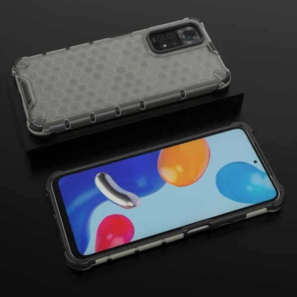 Удароустойчив Калъф Shock Absorber за Xiaomi Redmi Note 11 4G, Черен 3